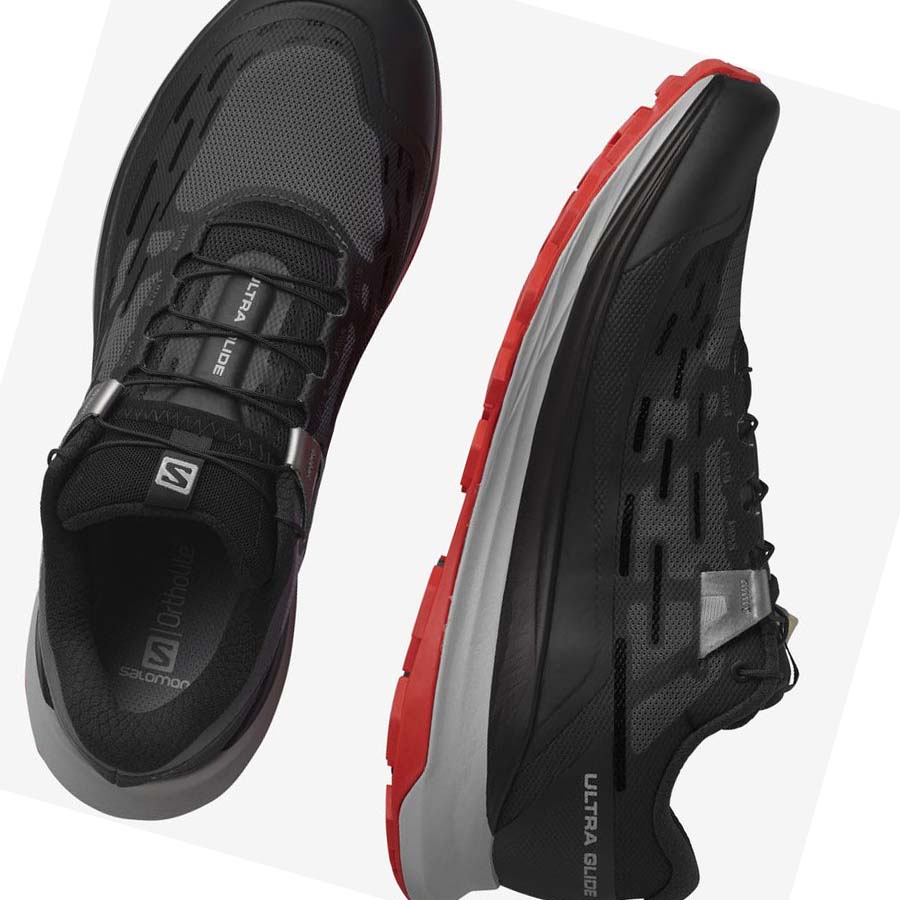 Salomon ULTRA GLIDE Erkek Patika Koşu Ayakkabısı Siyah | TR 3487WNB